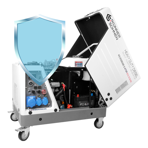 Antivandalinis garso izoliacijos korpusas