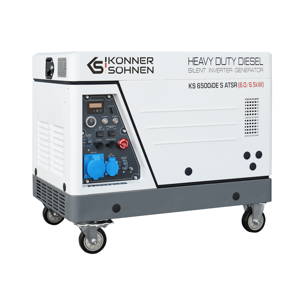 Diesel Inverter Generator in Soundproof Casing KS 6500iDE S ATSR