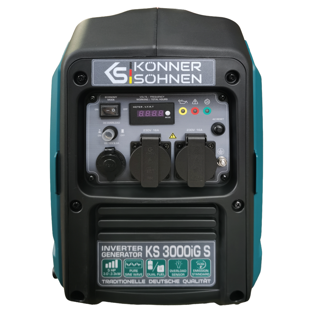LPG/benzino inverterinis generatorius KS 3000iG S