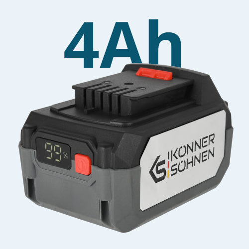 4 Ah Capacity