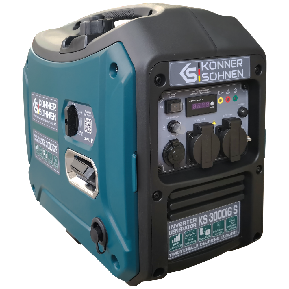 LPG/benzino inverterinis generatorius KS 3000iG S