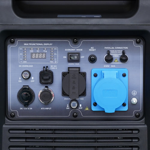 Ergonomic control panel