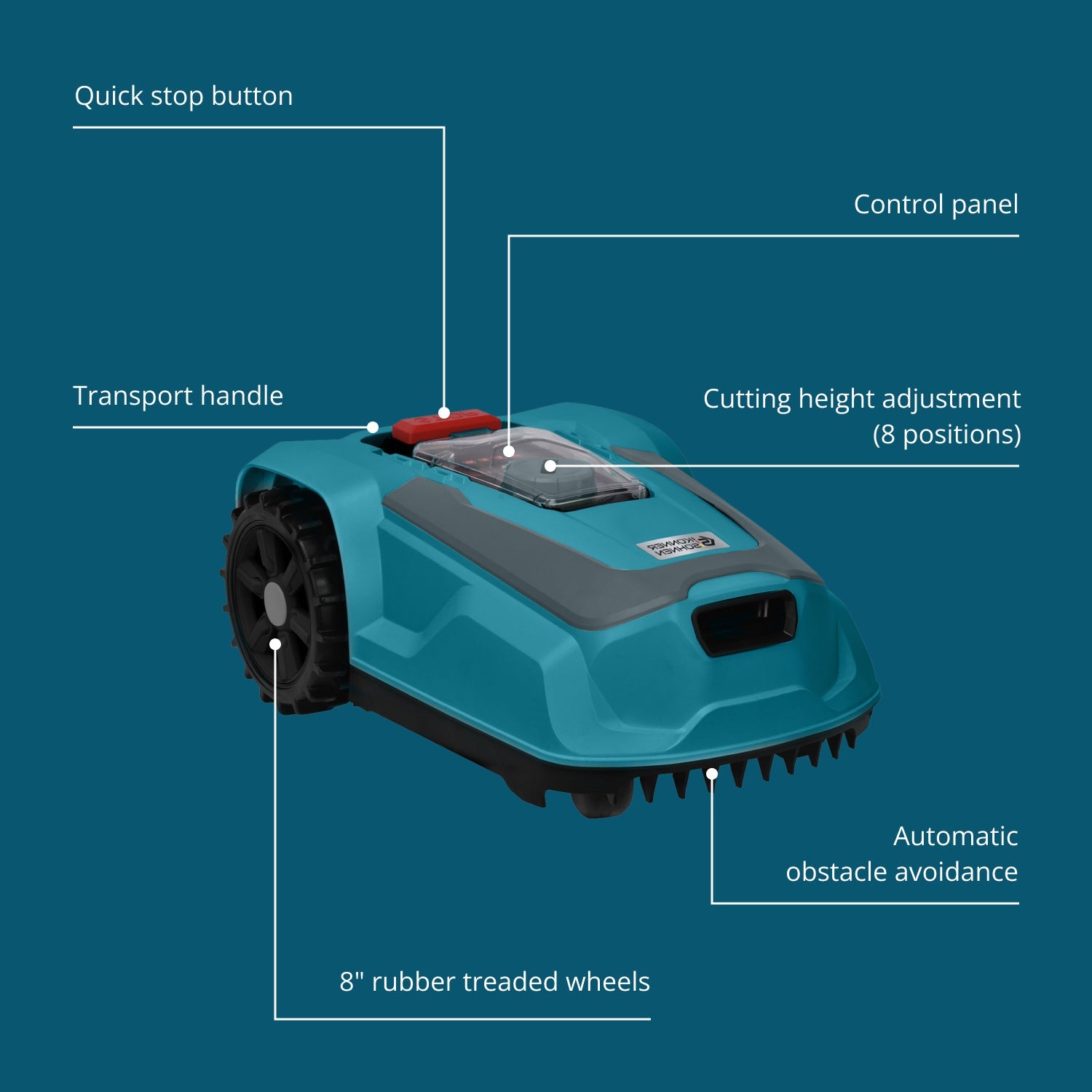 Robotas vejapjovė KS 22RLM