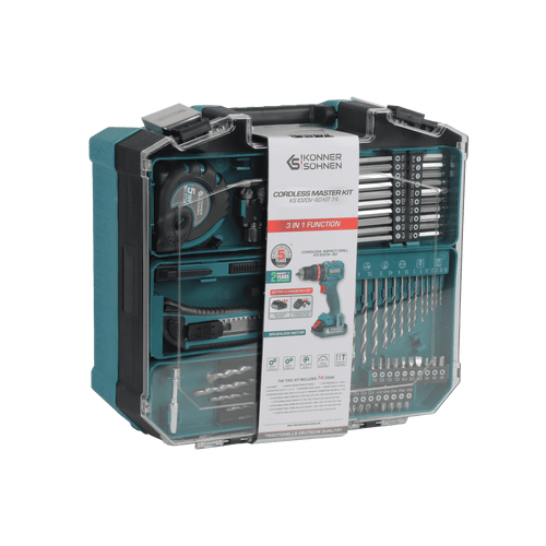 Belaidis pagrindinis rinkinys KS ID20V-60 RINKINYS 74