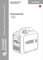 KS 1900i S, KS 1900iG S Inverterinis generatorius