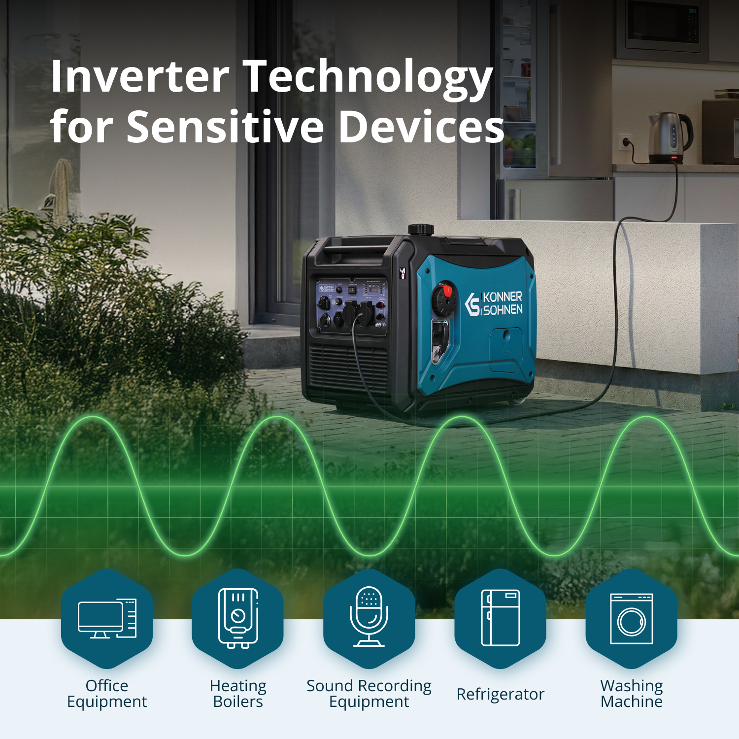 Inverter generator KS 4000iE S