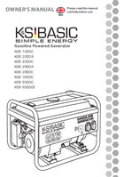 Benzininis generatorius K&S BASIC