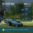 Belaidė vejapjovė KS 33LM-20V thumbnail