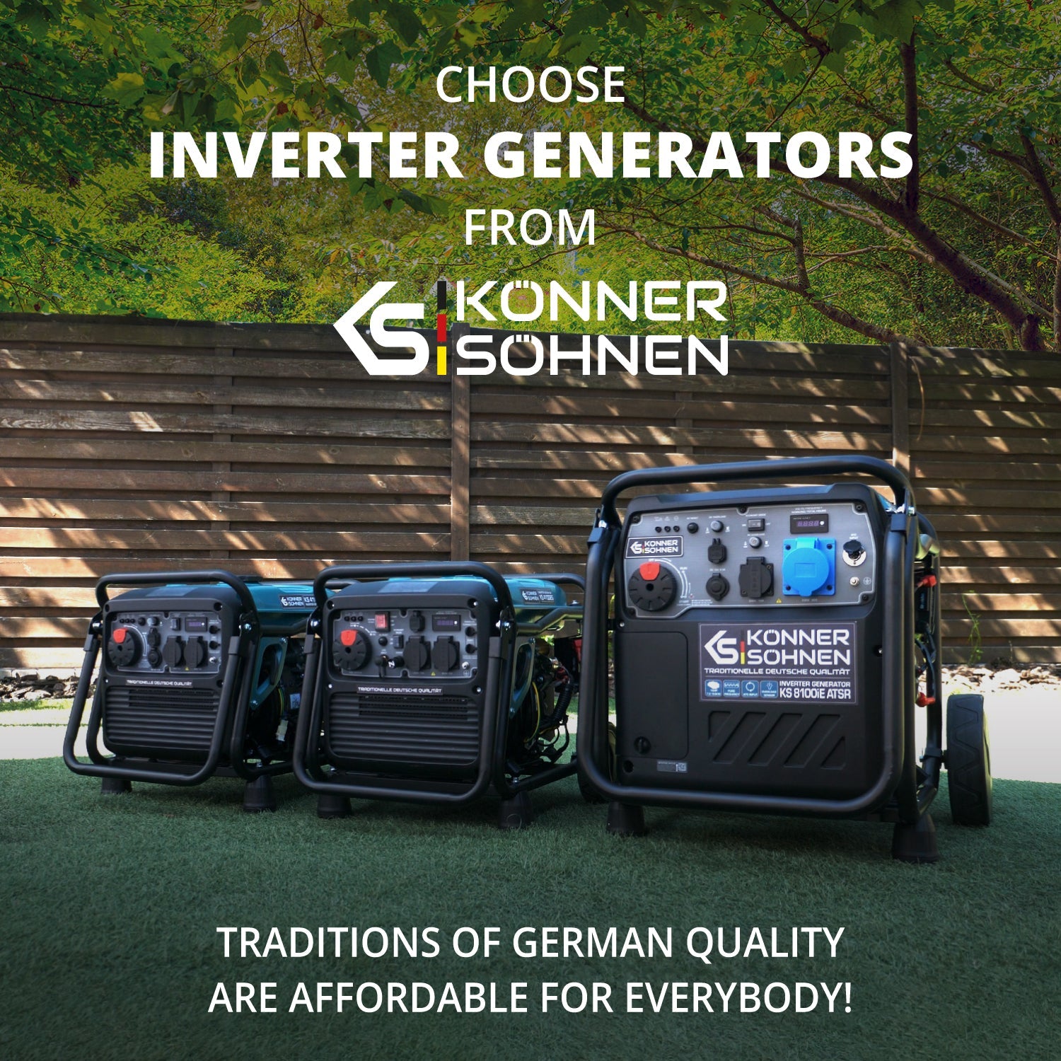 LPG/benzino inverterinis generatorius KS 4100iEG