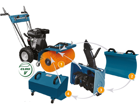 Daugiafunkcinis įrenginys KS 7HP-MFM 80Е RINKINYS 4 viename