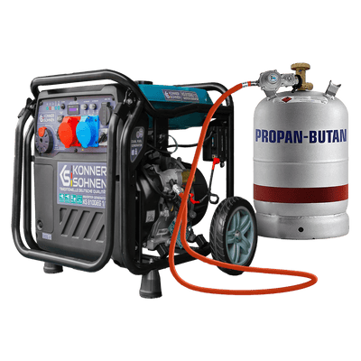 LPG/benzino inverterinis generatorius KS 8100iEG 1/3