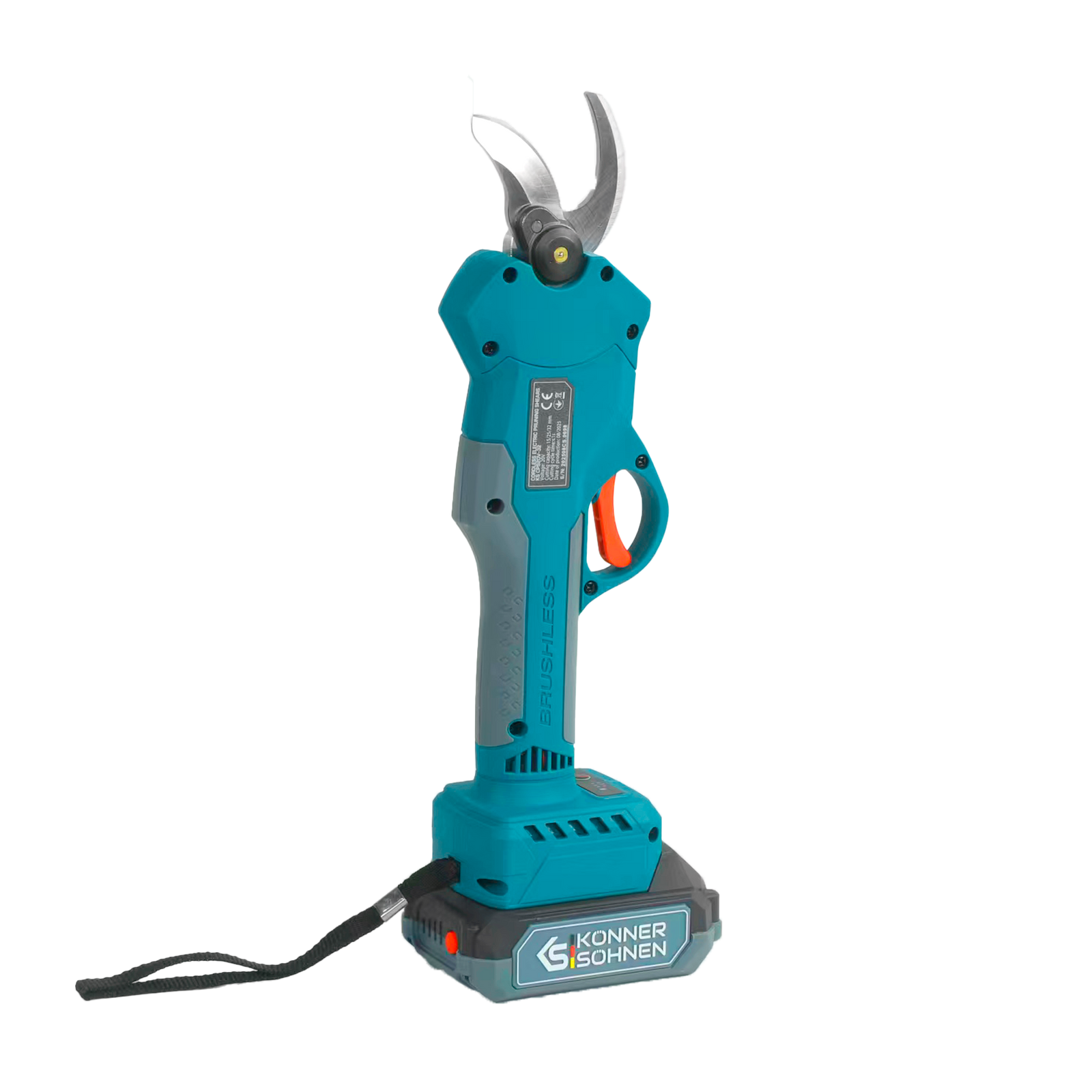 Belaidės elektrinės genėjimo žirklės KS CPS20V-32 dėklas