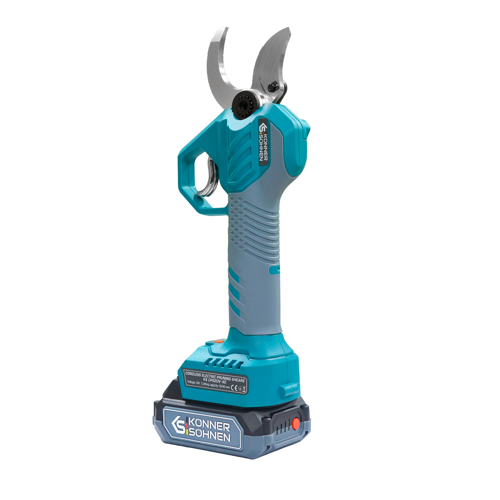 Belaidės elektrinės genėjimo žirklės KS CPS20V-40 dėklas