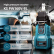 Aukšto slėgio plovimo įrenginys KS PW160V-BL thumbnail
