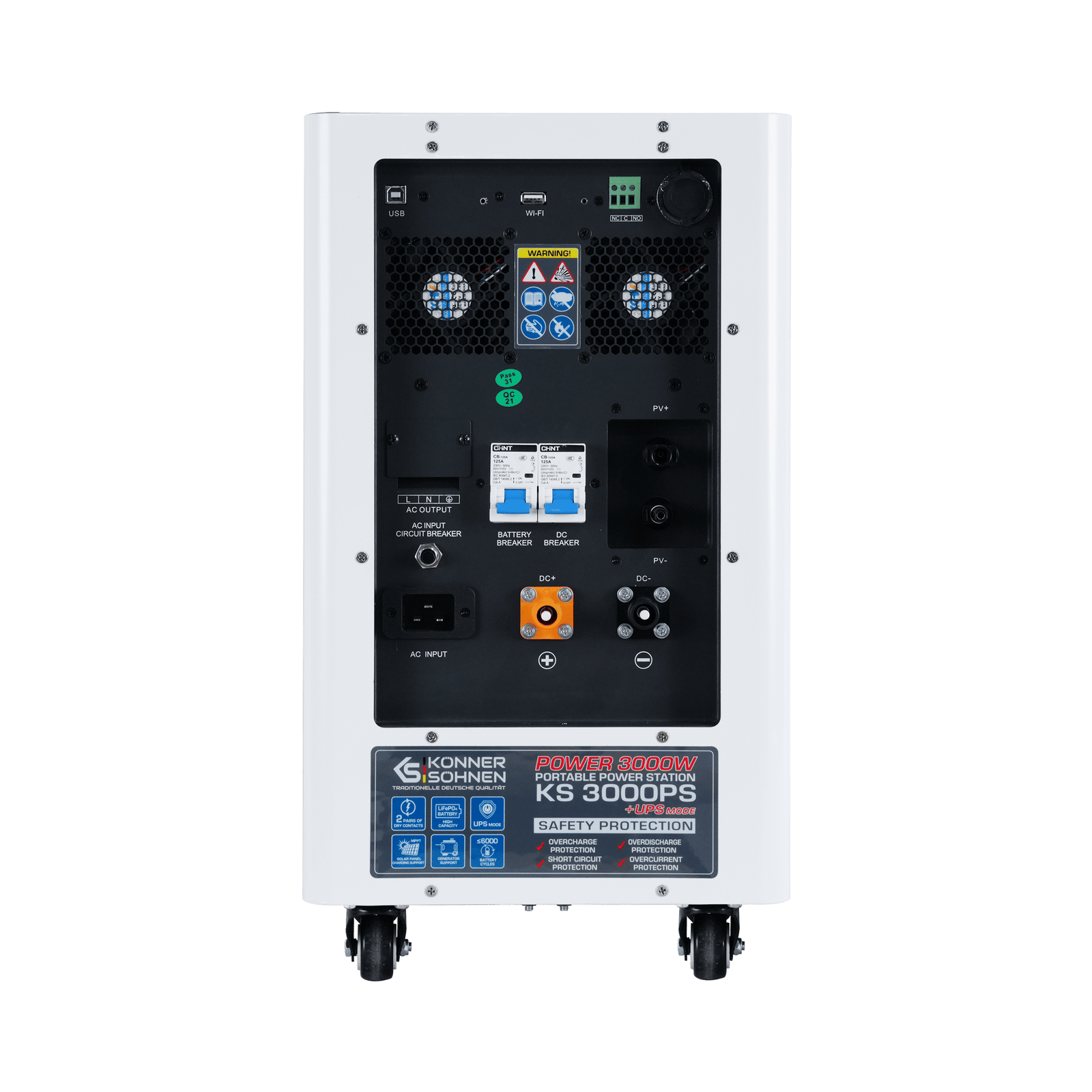 Portable Power Station 3-in-1 KS 3000PS