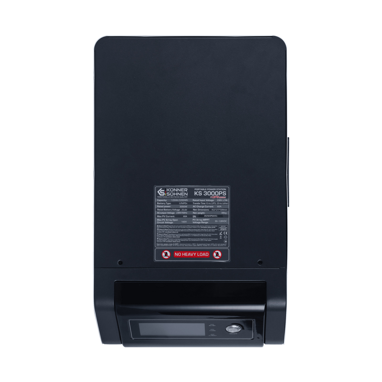 Portable Power Station 3-in-1 KS 3000PS