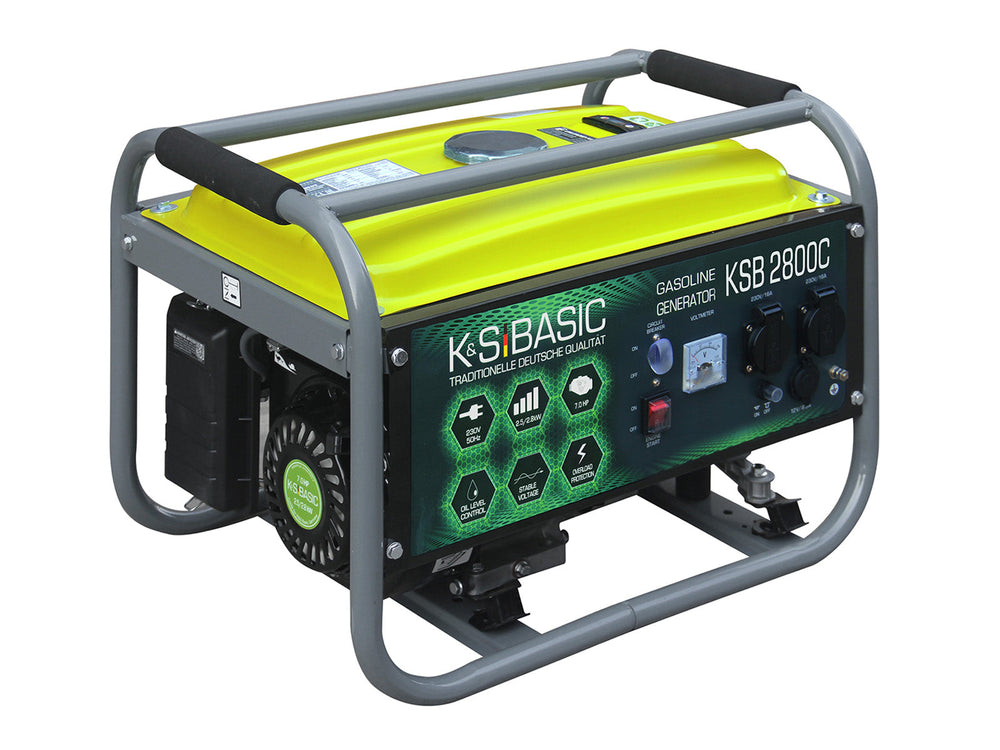 Benzininis generatorius "K&S BASIC" KSB 2800C