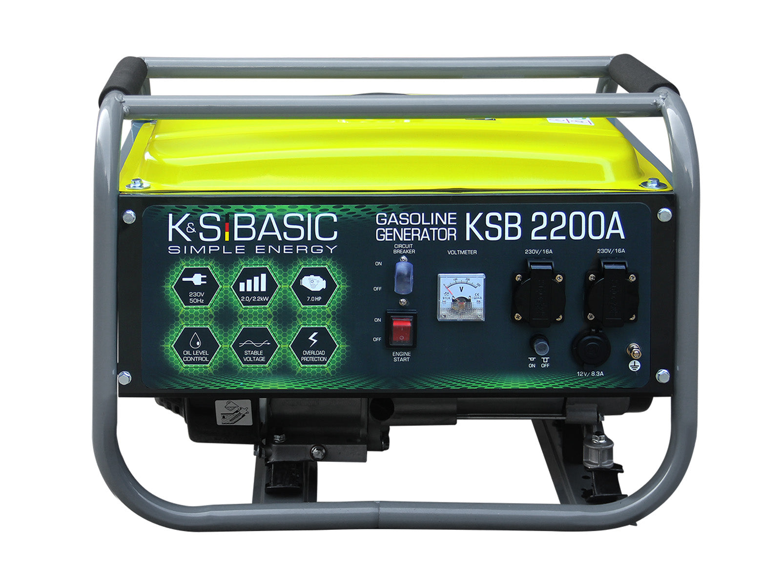 Benzininis generatorius "K&S BASIC" KSB 2200A
