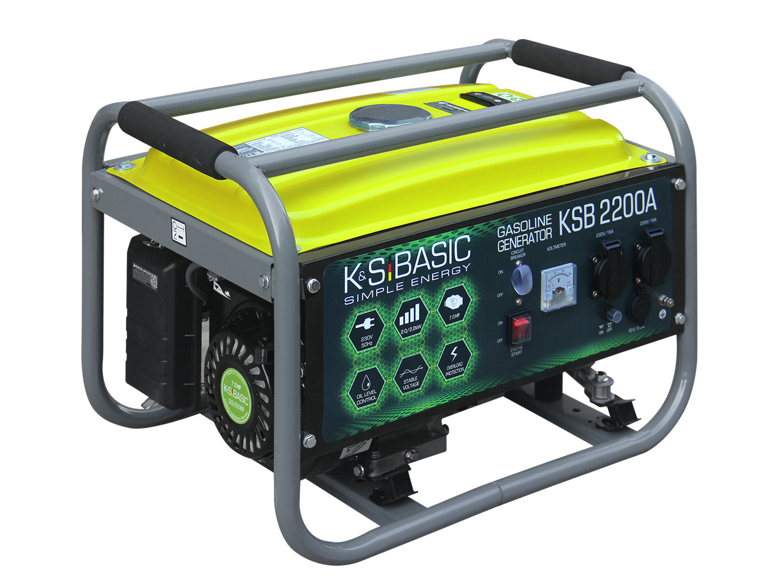 Benzininis generatorius "K&S BASIC" KSB 2200A
