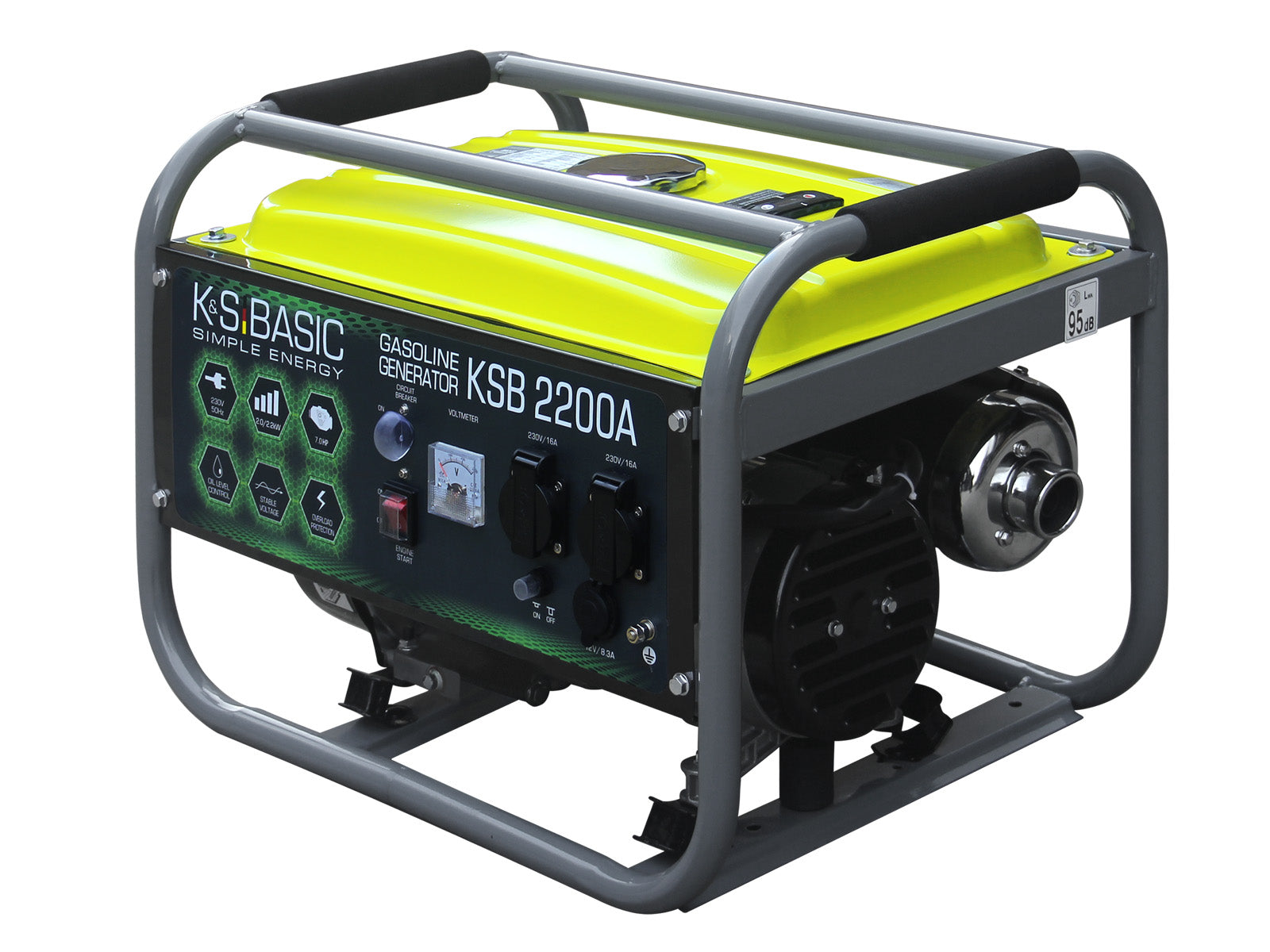 Benzininis generatorius "K&S BASIC" KSB 2200A