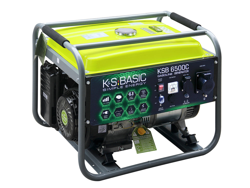 Benzininis generatorius "K&S BASIC" KSB 6500C