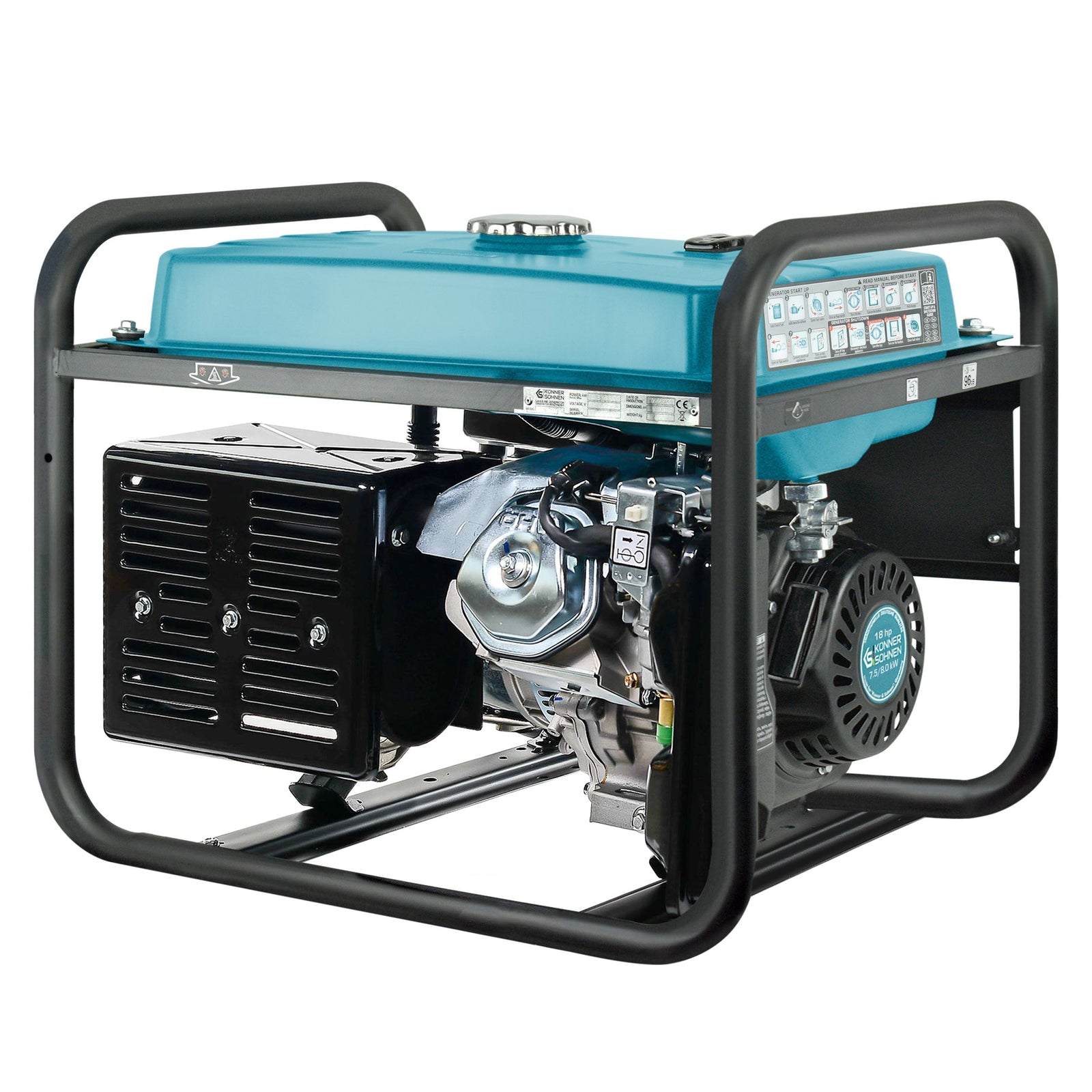 Benzininis generatorius "Könner & Söhnen" KS 10000E 1/3