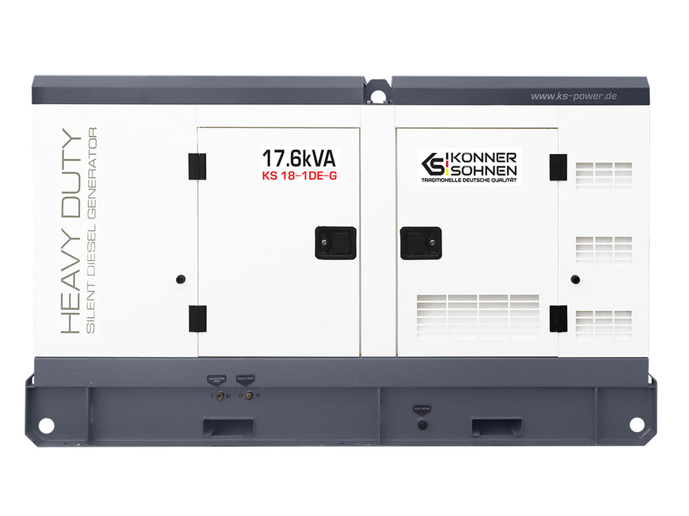 Vienfazė dyzelinė jėgainė KS 18-1DE-G
