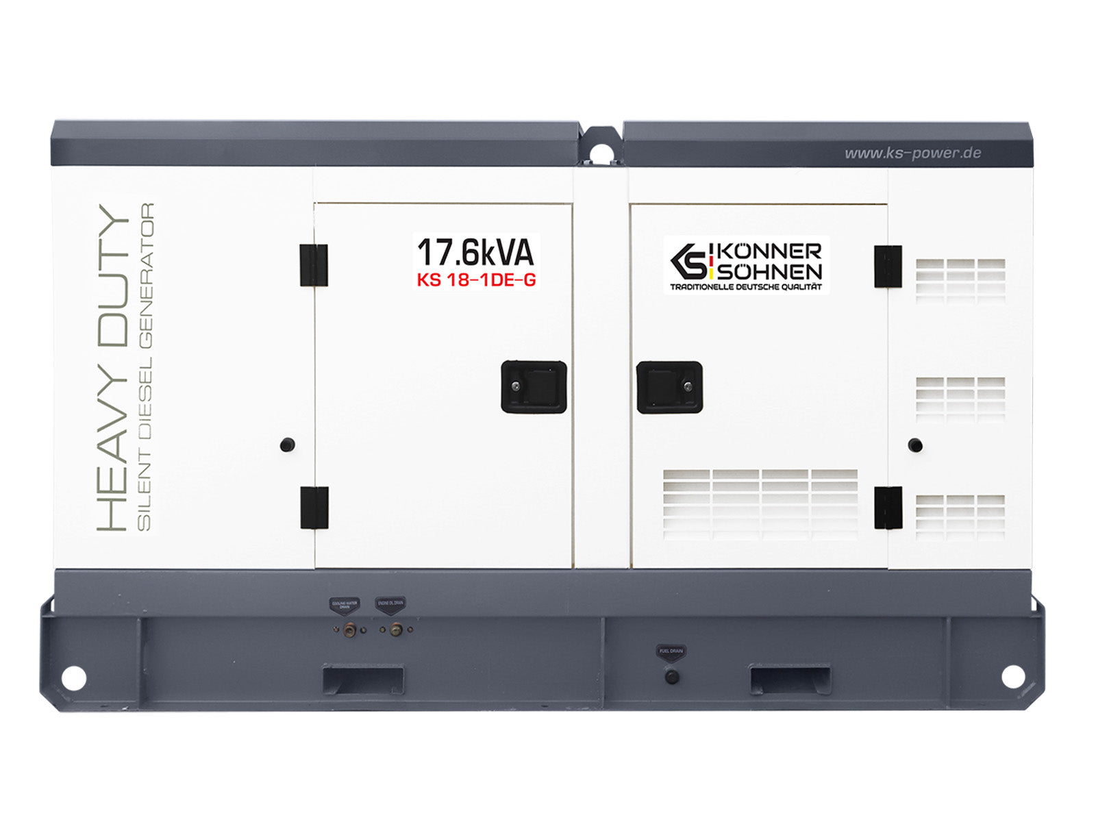 Vienfazė dyzelinė jėgainė KS 18-1DE-G