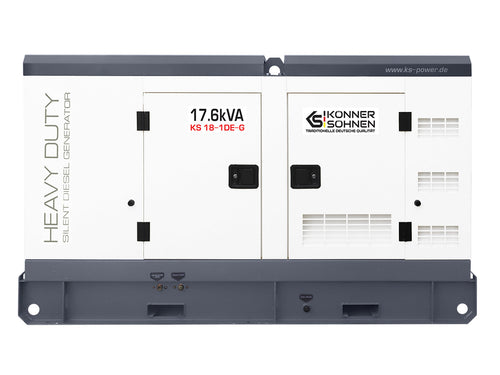 Vienfazė dyzelinė jėgainė KS 18-1DE-G