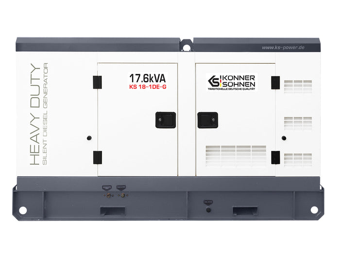 Vienfazė dyzelinė jėgainė KS 18-1DE-G