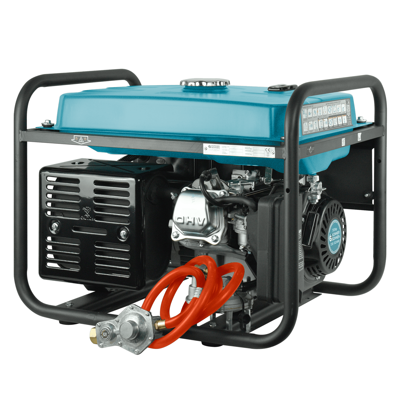 LPG/Gasoline Generator "Könner & Söhnen" KS 3000G