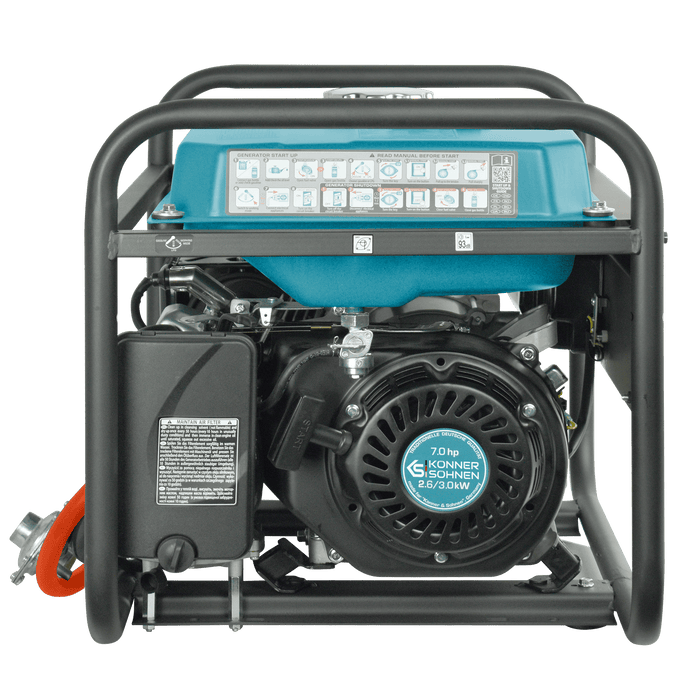 LPG/Benzininis generatorius "Könner & Söhnen" KS 3000G