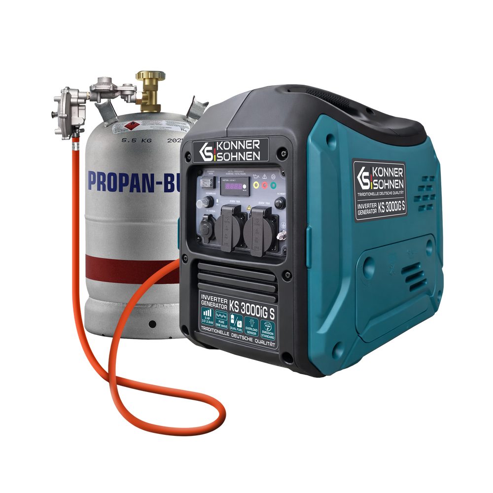 LPG/benzino inverterinis generatorius KS 3000iG S