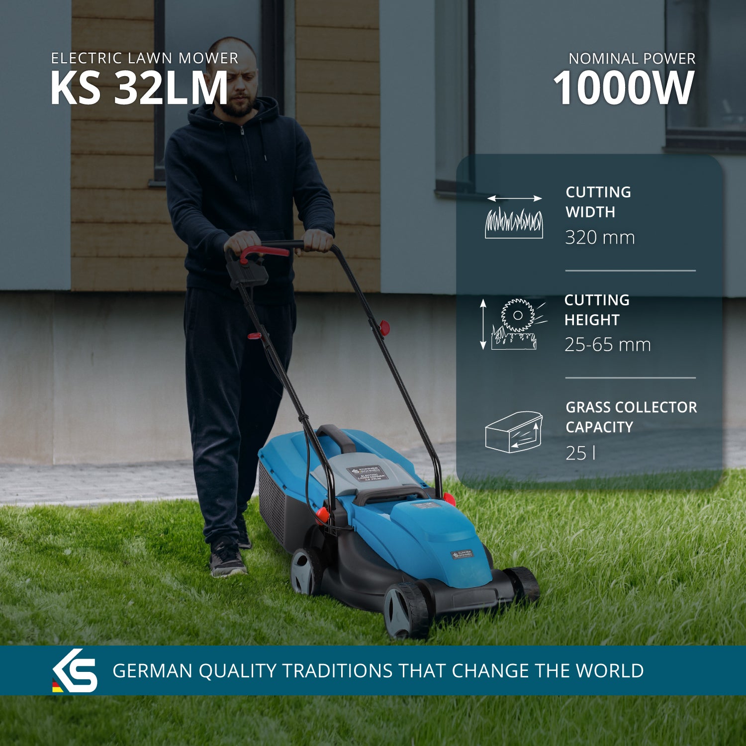 Elektrinė vejapjovė KS 32LM