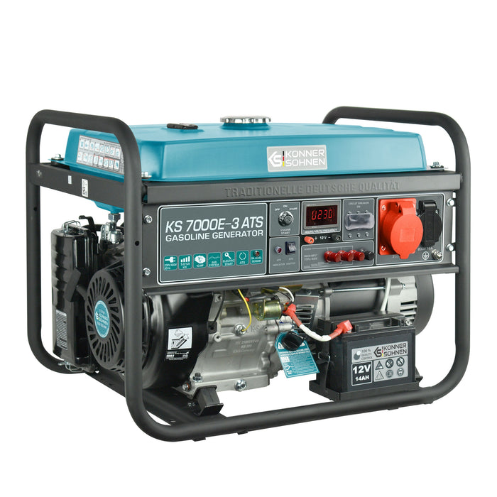 Benzininis generatorius "Könner & Söhnen" KS 7000E-3 ATS