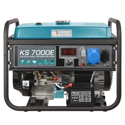 Benzininis generatorius "Könner & Söhnen" KS 7000E
