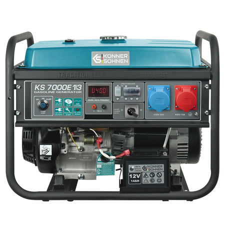 Benzininis generatorius "Könner & Söhnen" KS 7000E 1/3