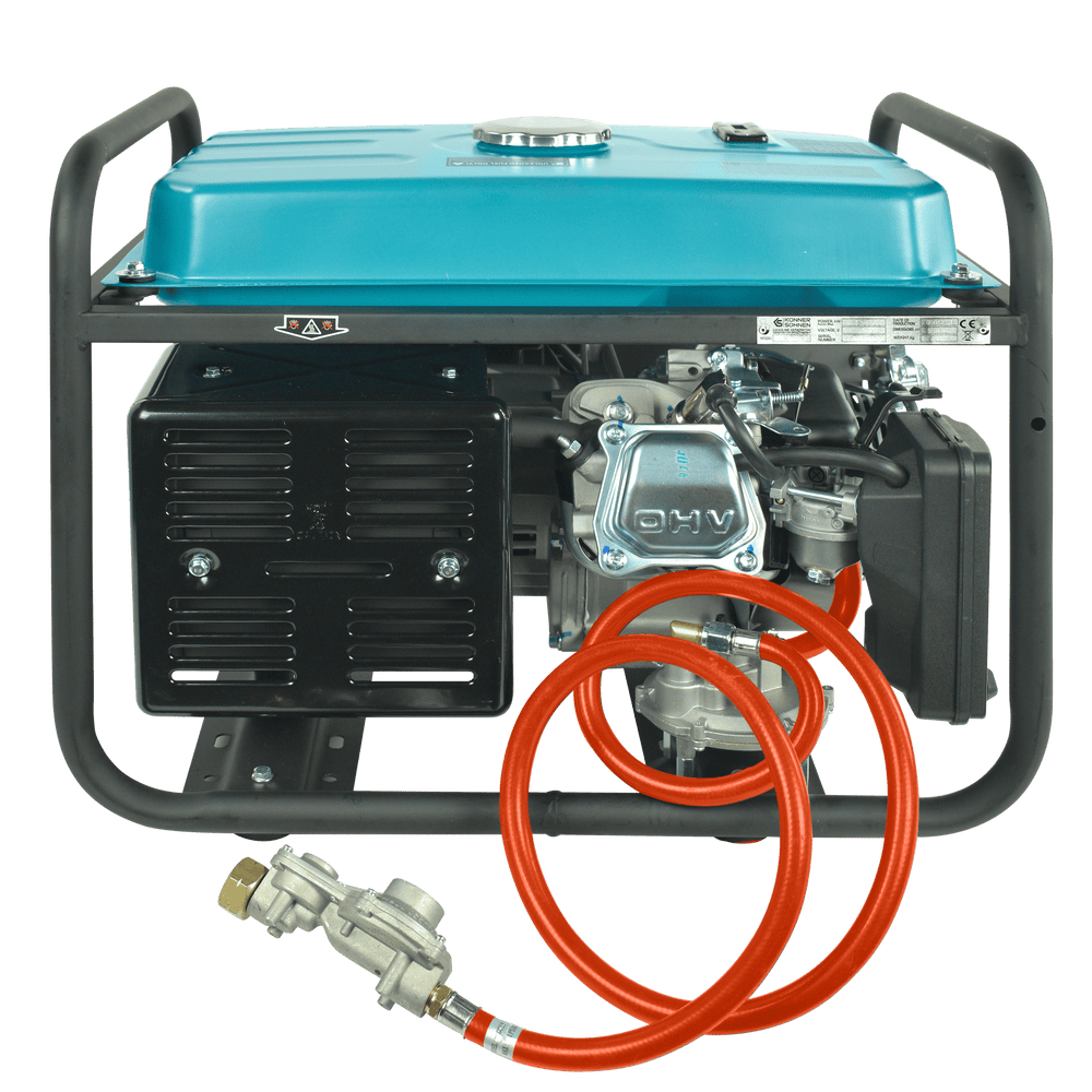 LPG/Benzininis generatorius "Könner & Söhnen" KS 7000E G