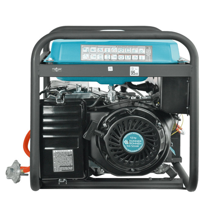 LPG/Benzininis generatorius "Könner & Söhnen" KS 7000E G