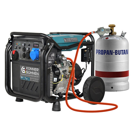 LPG/benzino inverterinis generatorius KS 8100iEG