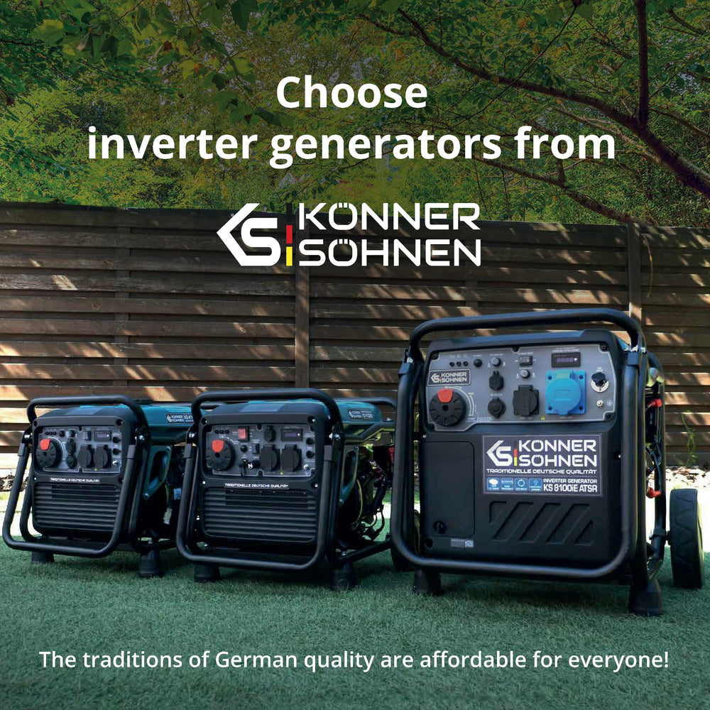 Inverterinis generatorius KS 8100iE 1/3 ATSR