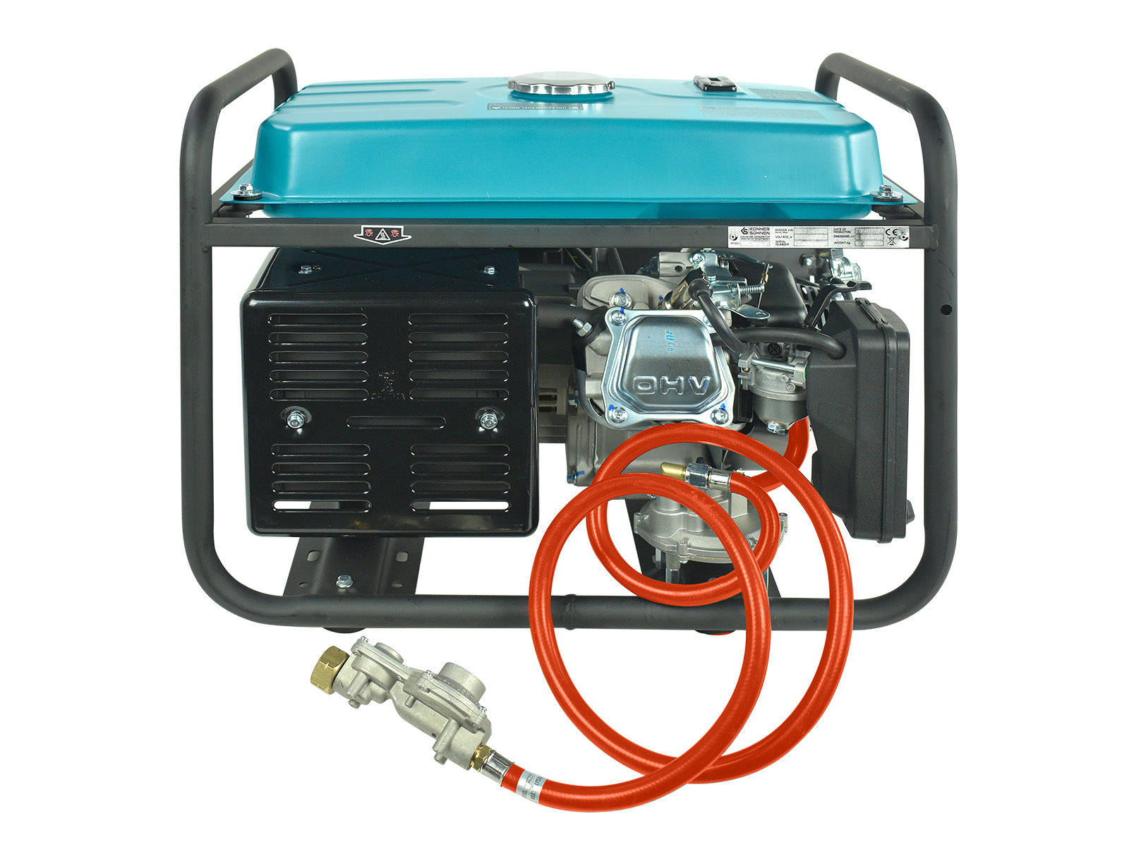 LPG/Benzininis generatorius "Könner & Söhnen" KS 9000E G
