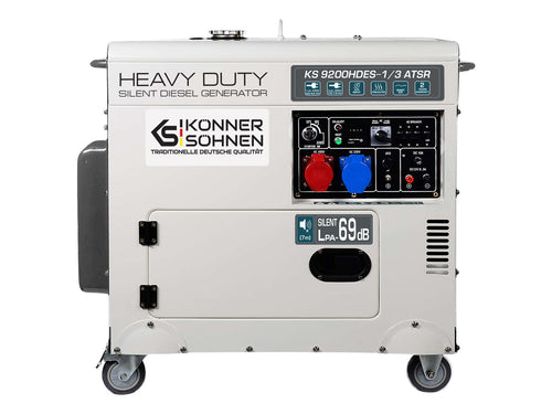 Dyzelinis generatorius "Könner & Söhnen" KS 9200HDES-1/3 ATSR (EURO V)