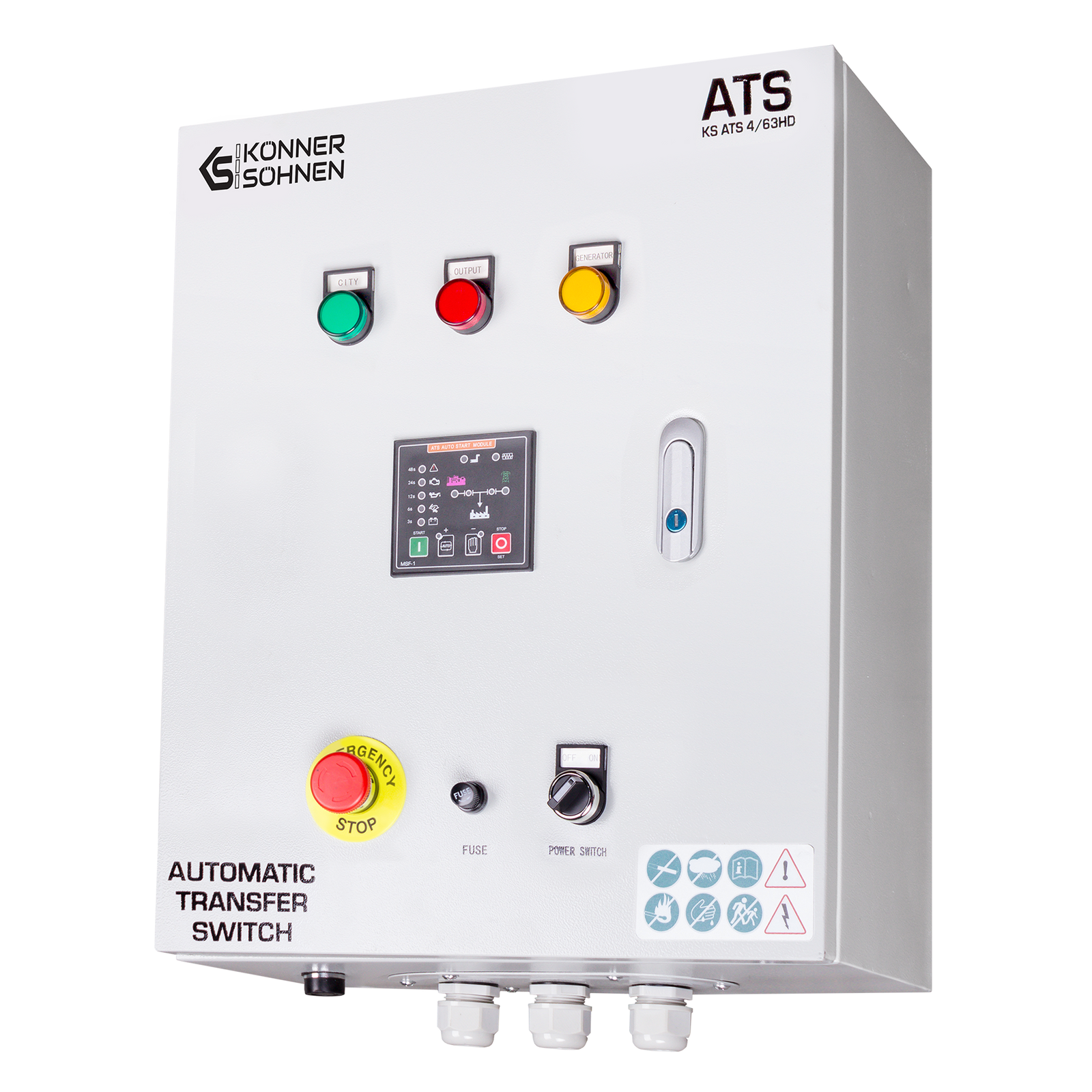 Automatinis Perjungimo Jungiklis KS ATS 4/63HD