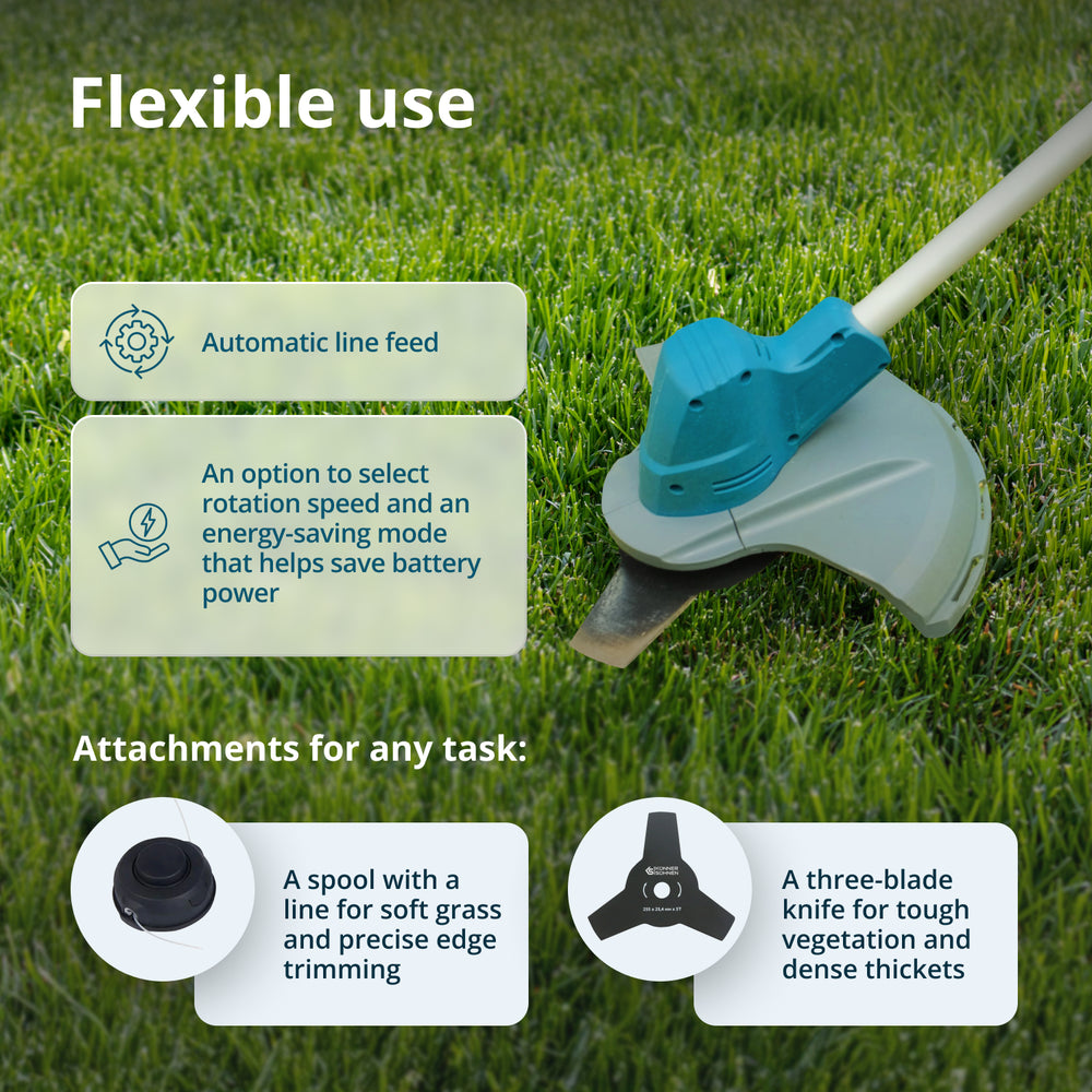 Cordless brush cutter & String trimmer KS BCT-40V