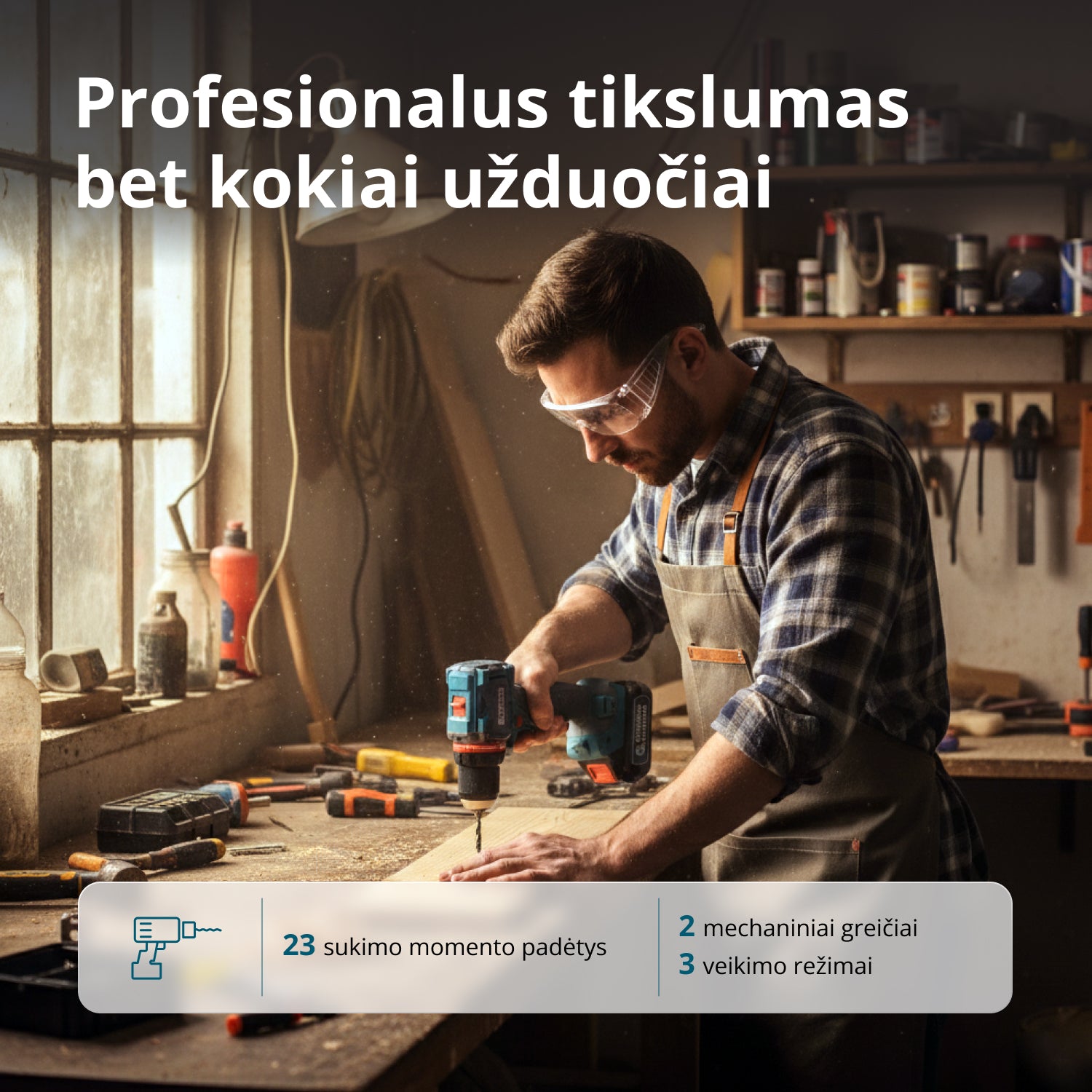 Belaidis pagrindinis rinkinys KS ID20V-60 RINKINYS 74