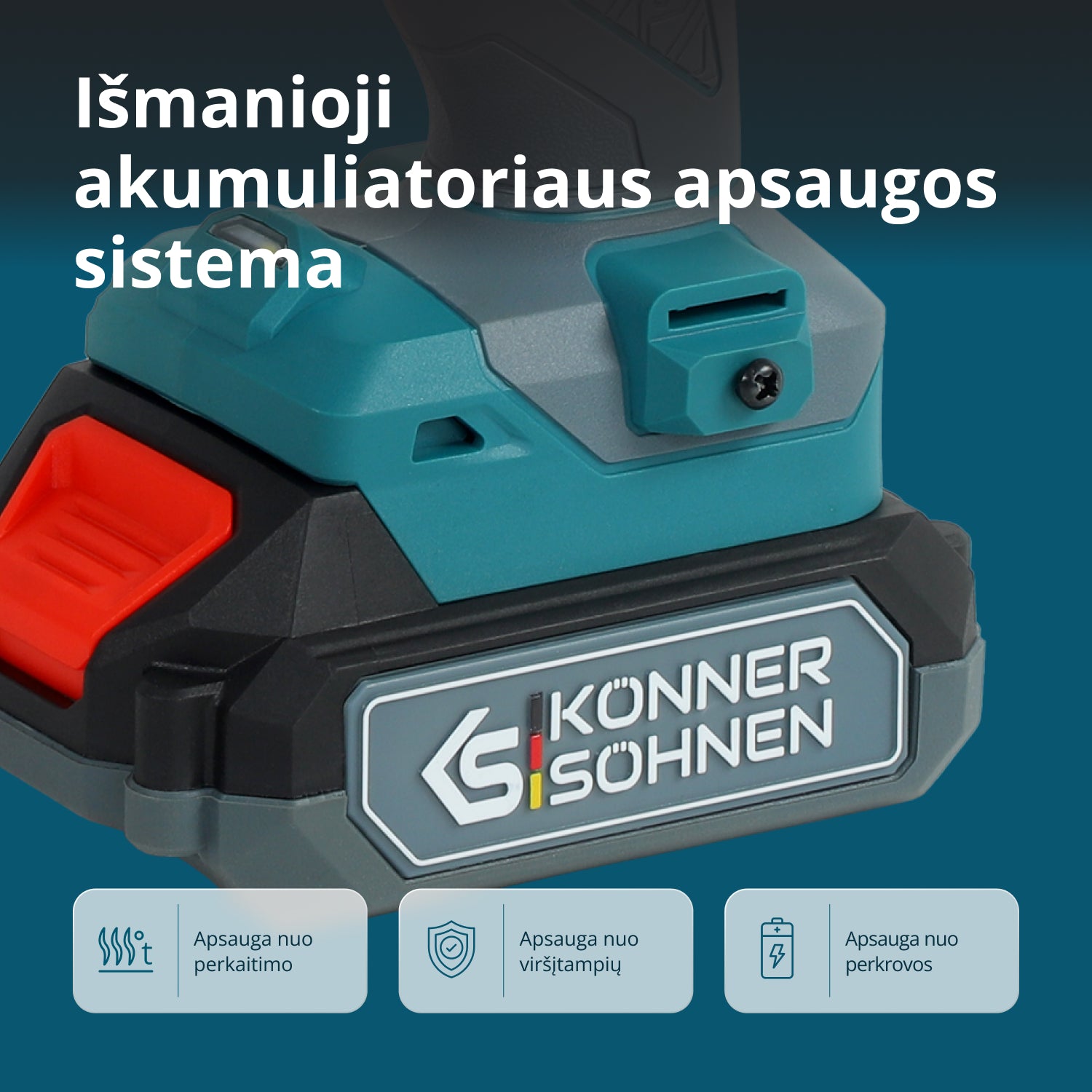 Belaidis pagrindinis rinkinys KS ID20V-60 RINKINYS 74