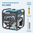 Inverterinis generatorius KS 3300i thumbnail
