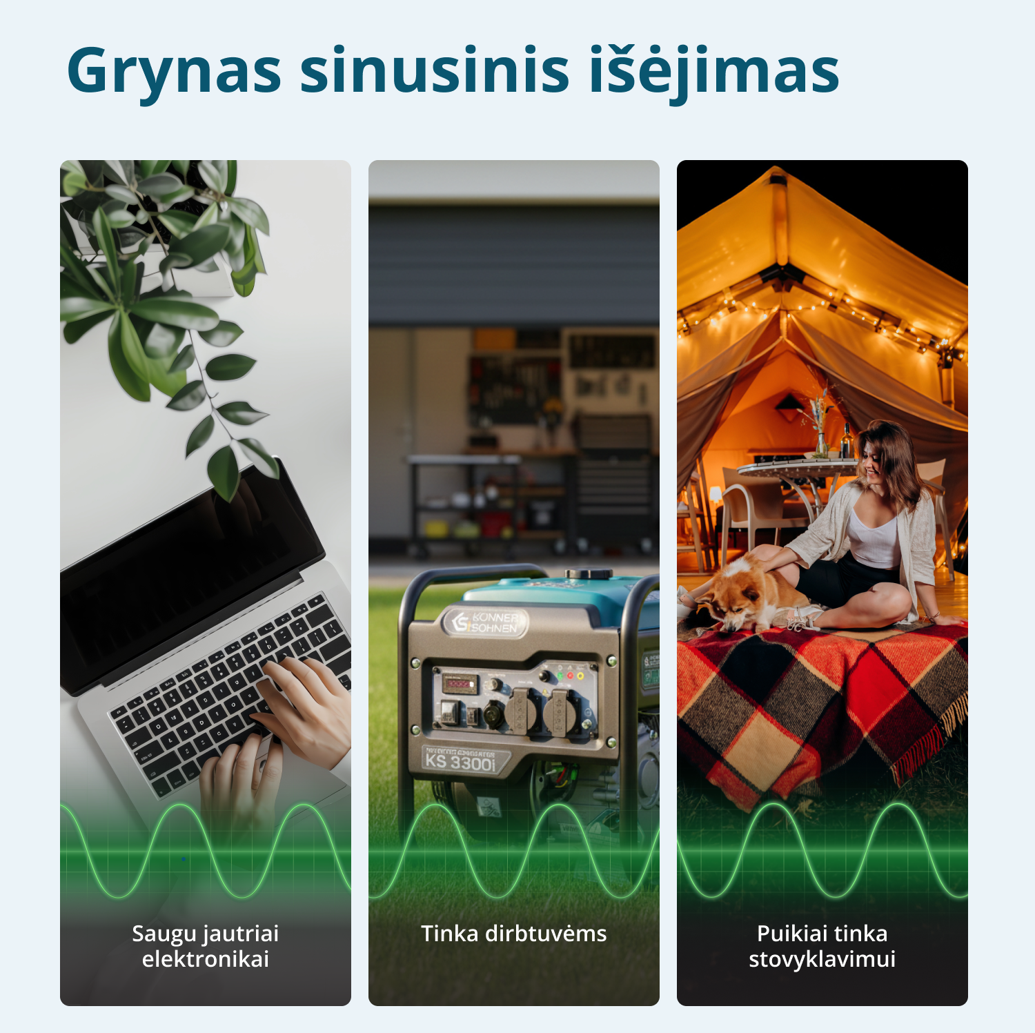 Inverterinis generatorius KS 3300i