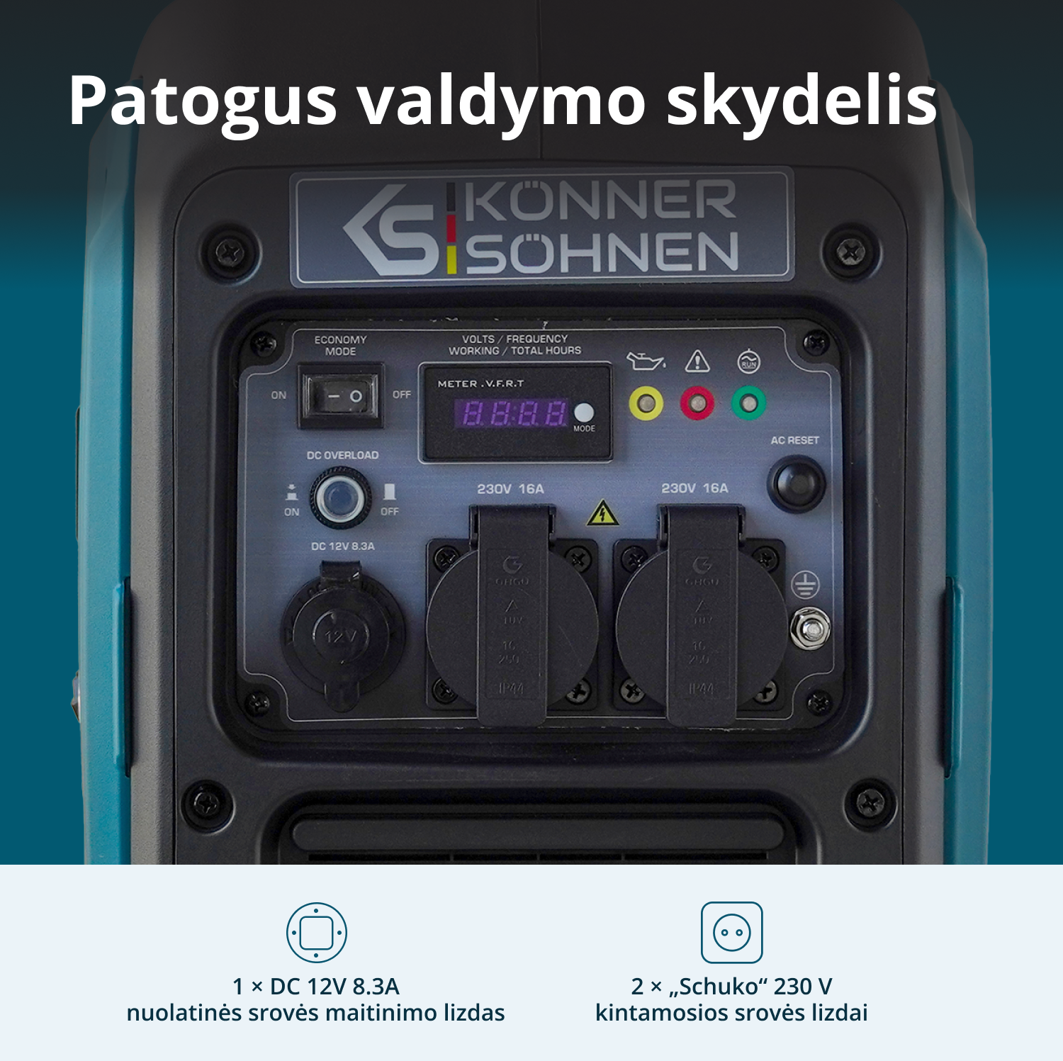 Inverterinis generatorius KS 3000i S